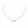 BABY MOVE DIAMOND PAVED NECKLACE