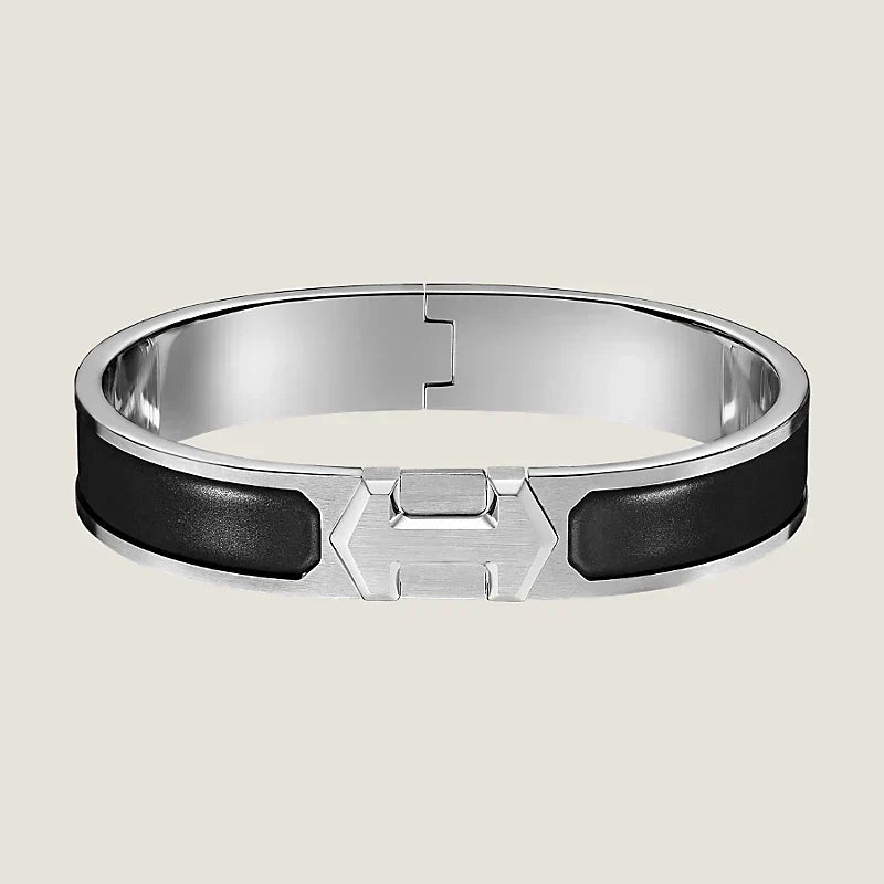 18K Super Hermes Black Bracelet