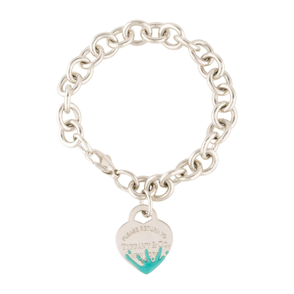 18K Tiffany Heart Tag Bracelet