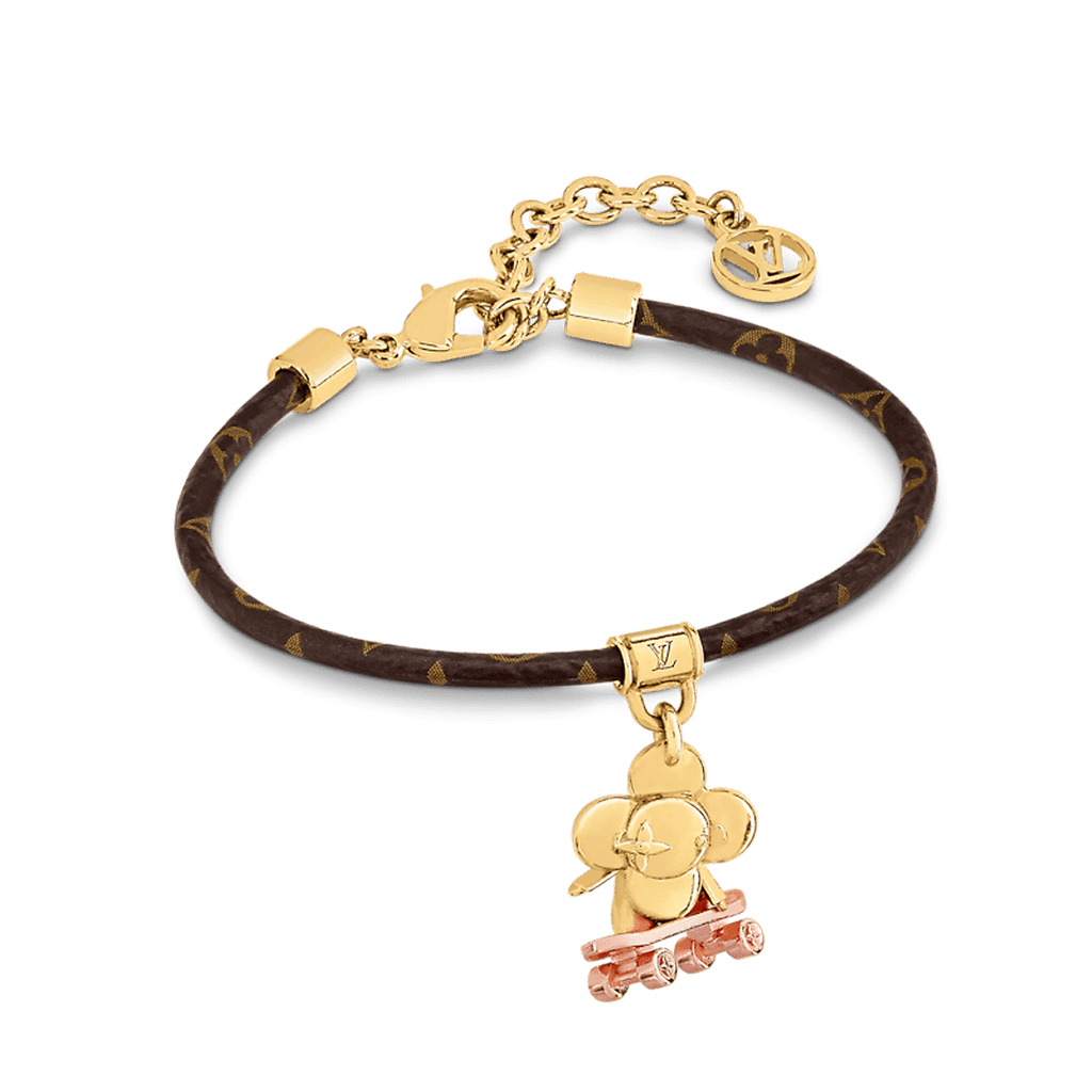 18K Louis Vuitton VIVIENNE KICK FLIP Bracelet