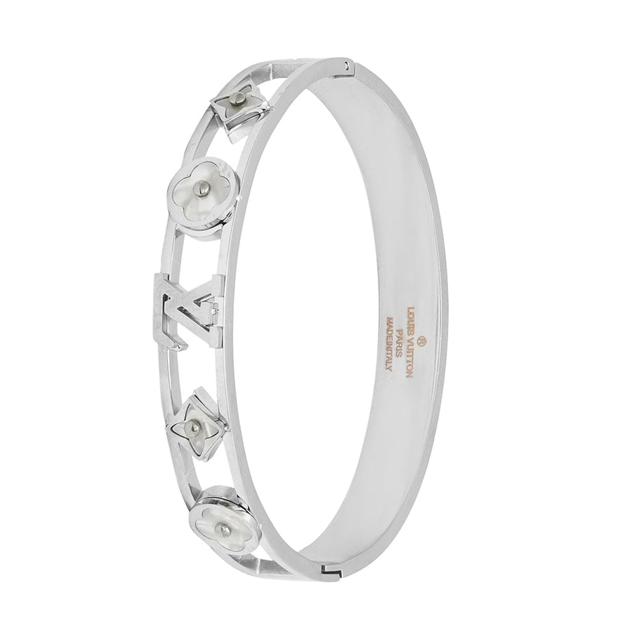 18K Louis Vuitton Crystal Studded Bracelet