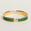 18K Olympe Green Hermes Bracelet