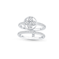 18K Louis Vuitton Idylle Blossom Two-Row Ring