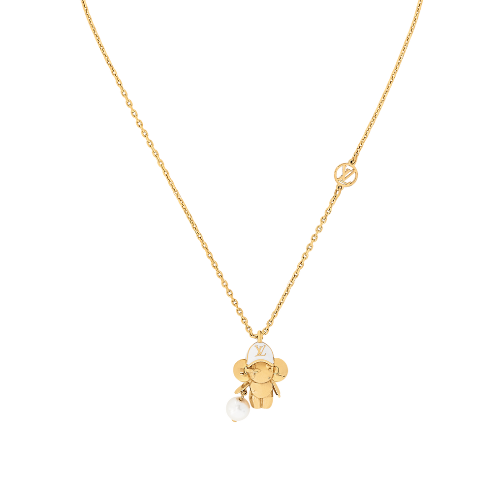 18K Louis Vuitton Vivienne Necklace