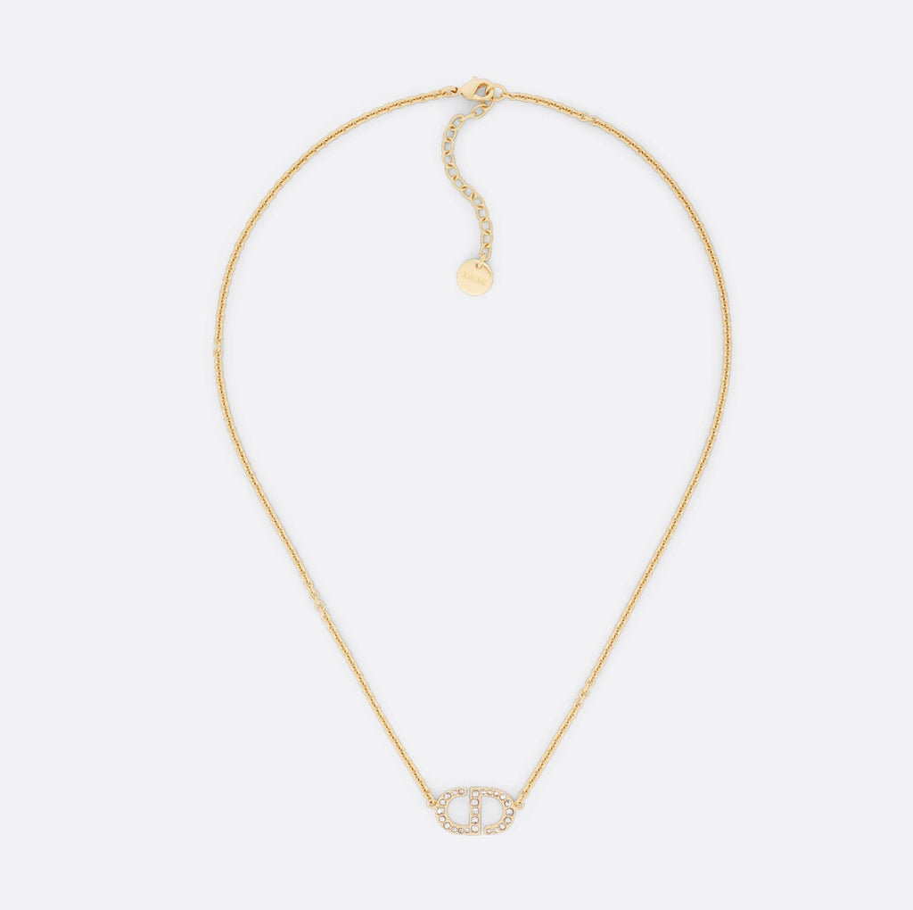 18K Petit Dior Diamonds Necklace