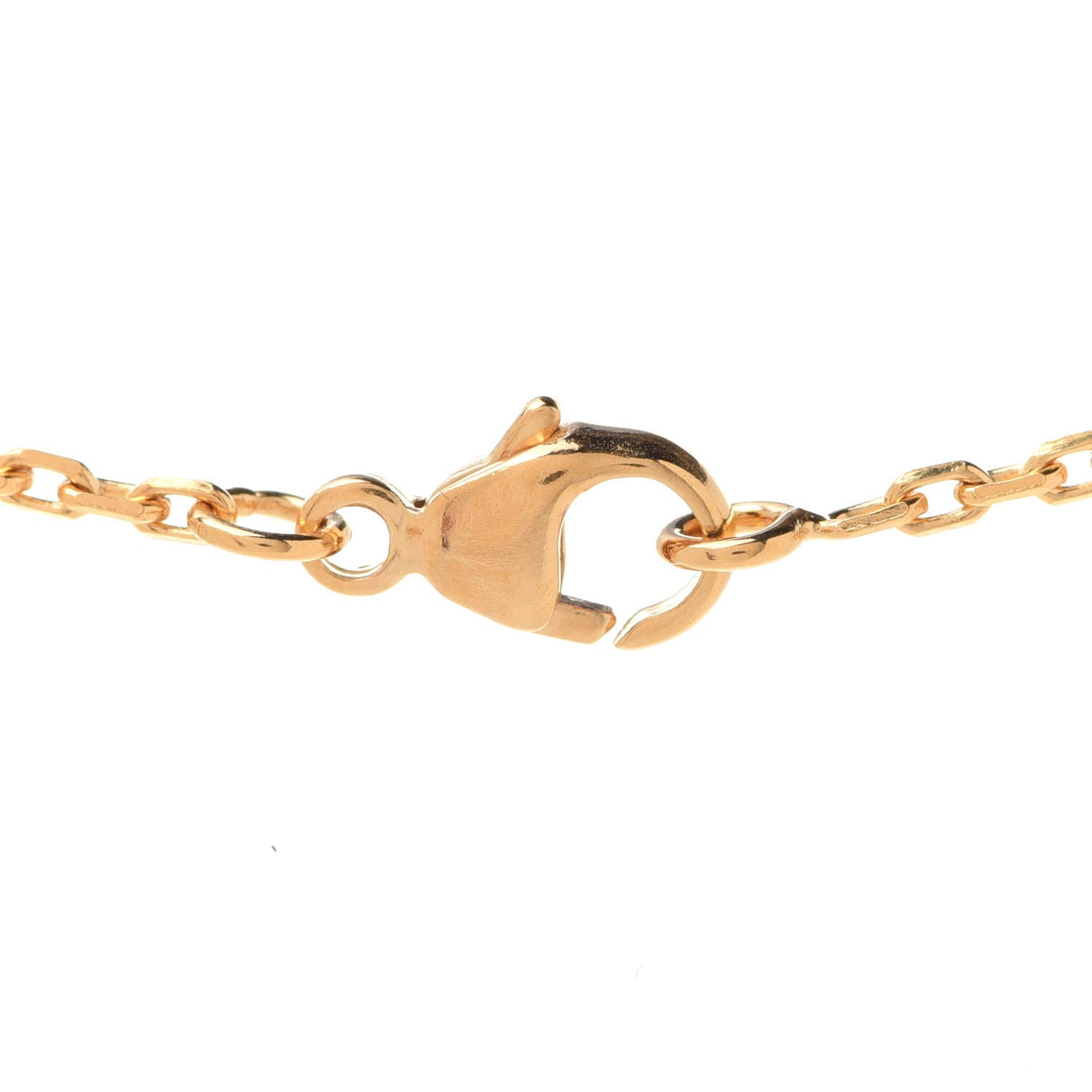 18K Mini Pop Hermes White Necklace