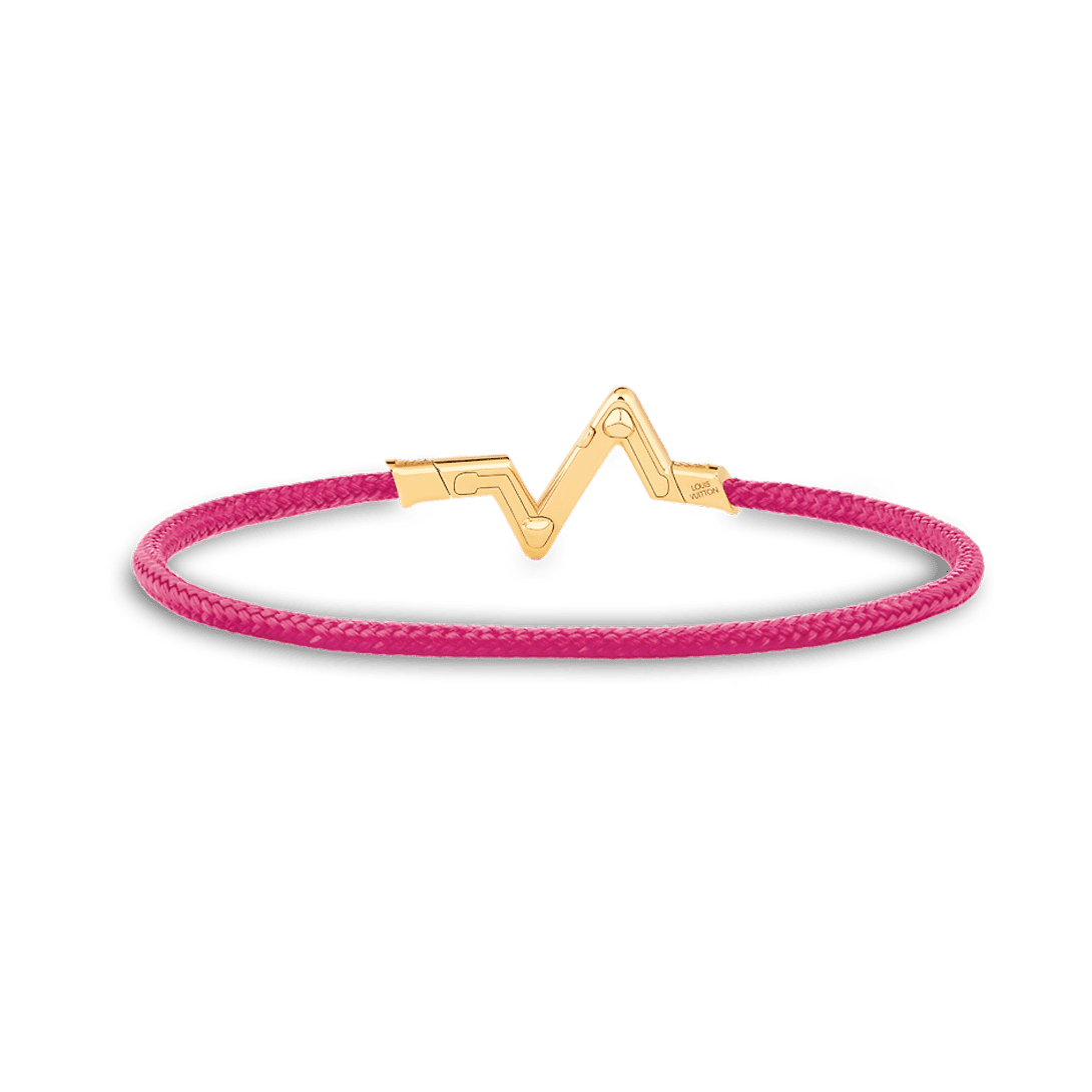 18K Louis Vuitton Volt Upside Down Play Pink Bracelet