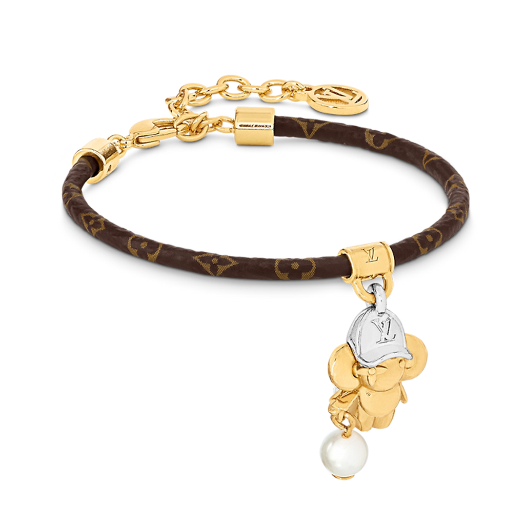 18K Louis Vuitton Vivienne Pearls Bracelet