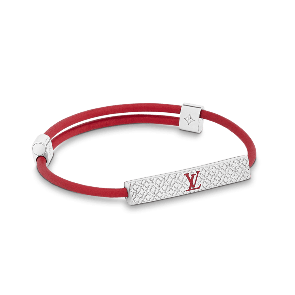 18K Louis Vuitton Champs Elys¨¦es Red Bracelet