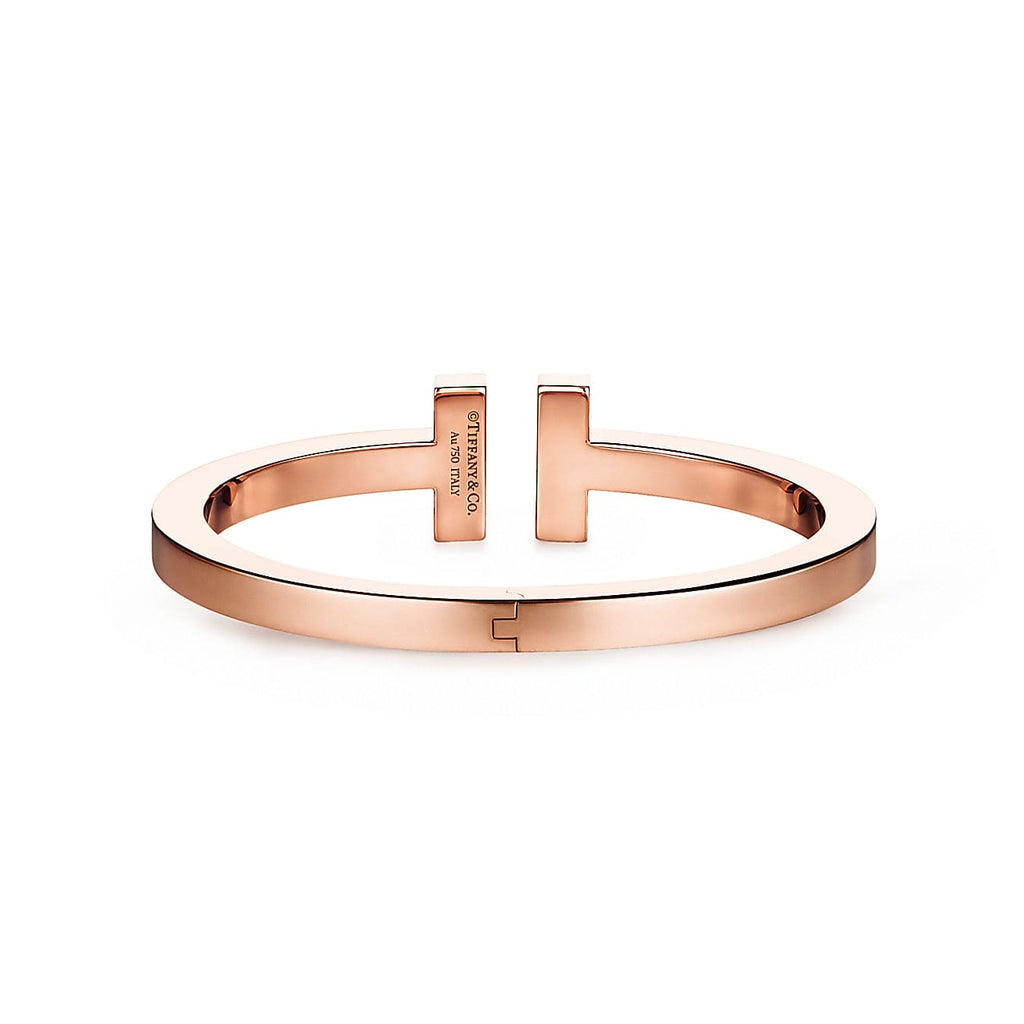 18K Tiffany Diamond Square Bracelet