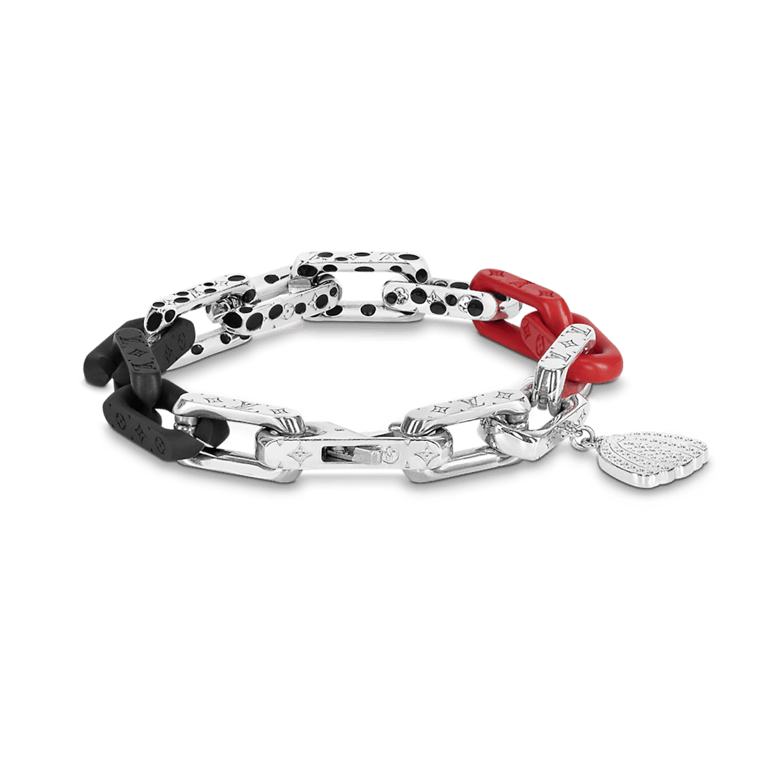 18K Louis Vuitton x YK Monogram Chain Bracelet
