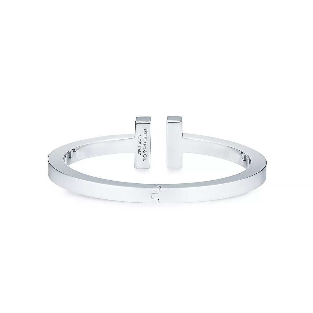 18K Tiffany Diamond Square Bracelet