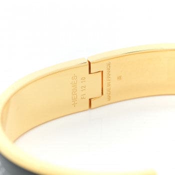 18K Guepards Clic Clac Hermes Bracelet