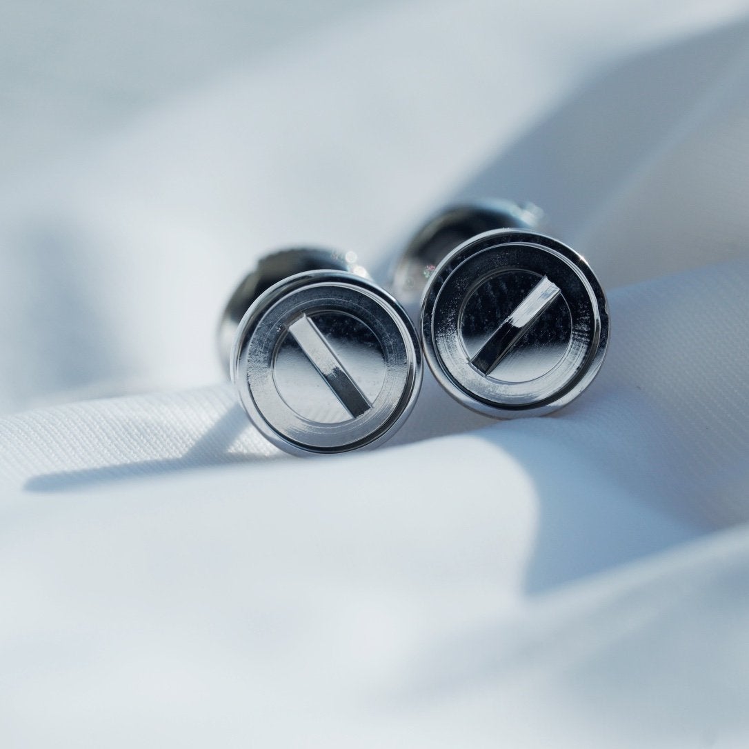CARTIER LOVE EARRINGS SILVER 10MM