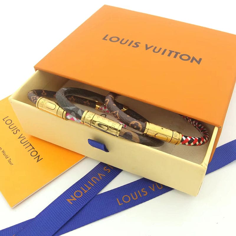 18K Louis Vuitton Daily Confidential Pink Bracelet