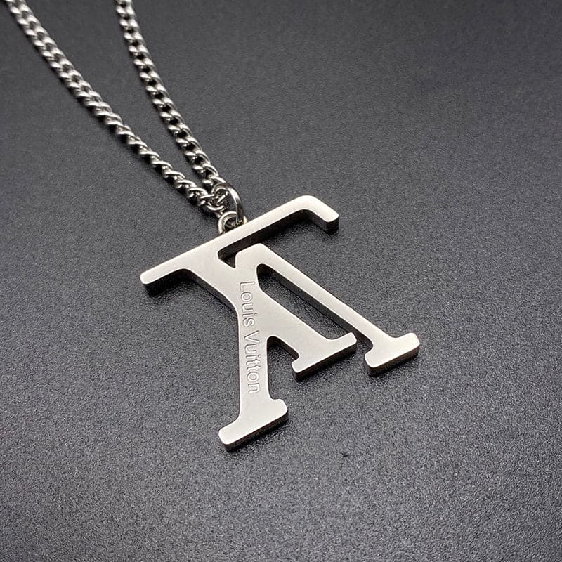 18K Louis Vuitton Upside Down Necklace