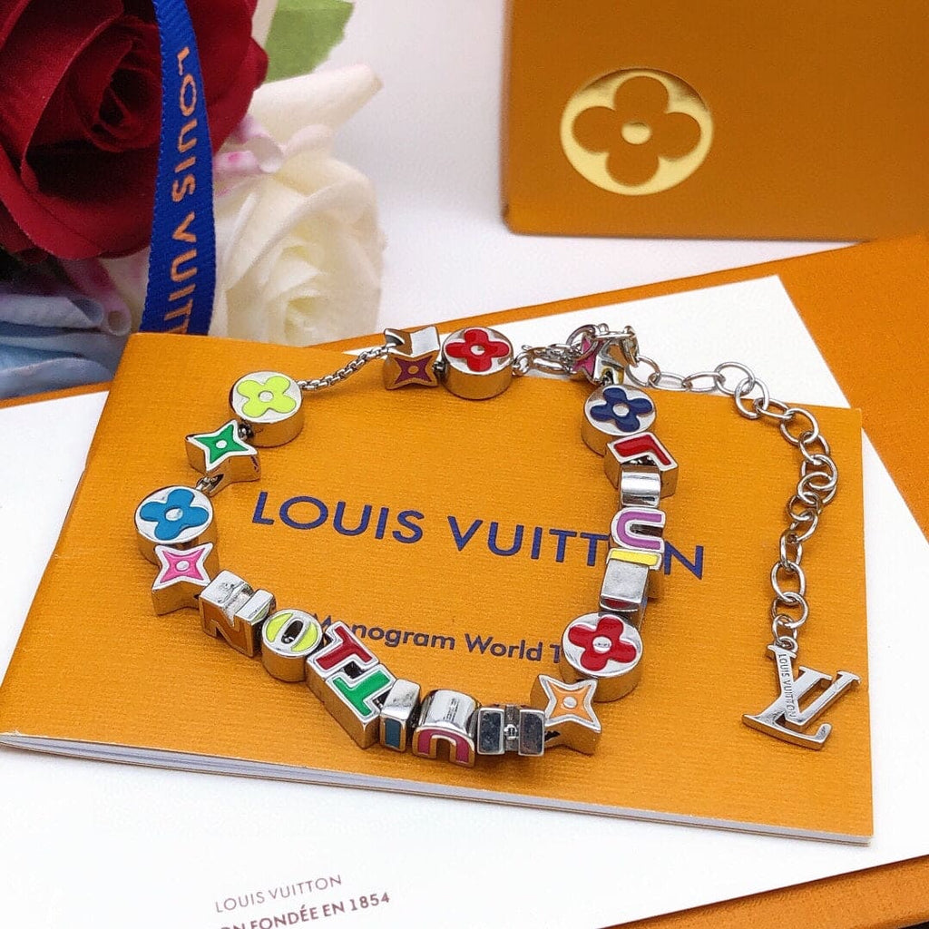 18K Louis Vuitton Monogram Party Bracelet