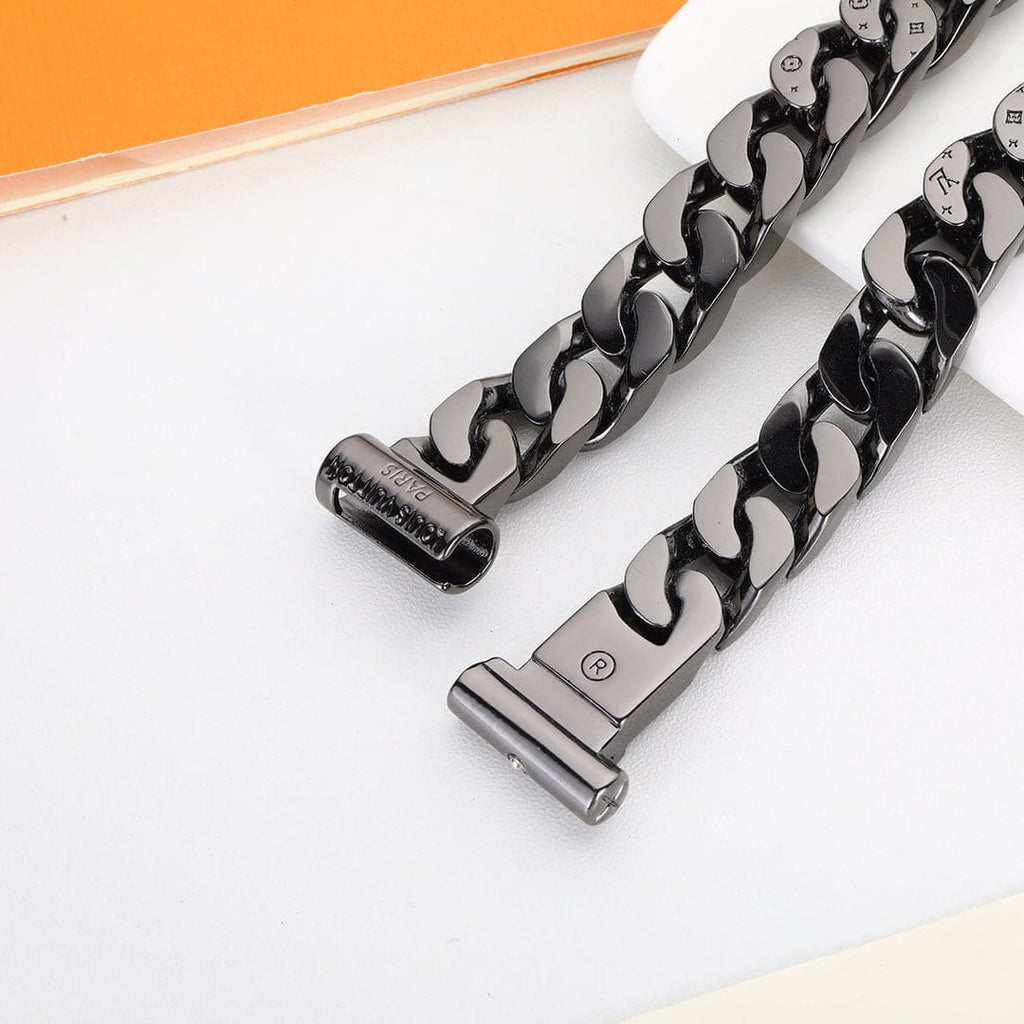 18K Louis Vuitton Rainbow Chain Link Bracelet