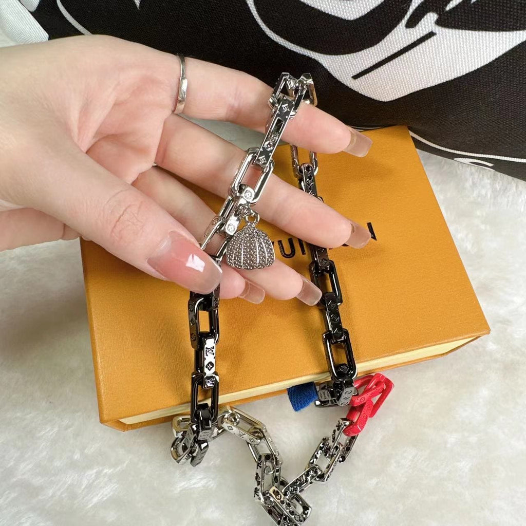 18K Louis Vuitton x YK Monogram Chain Bracelet