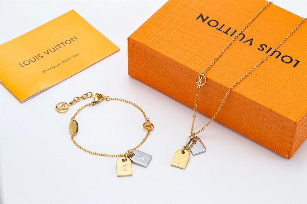 18K Louis Vuitton Nanogram Bracelet