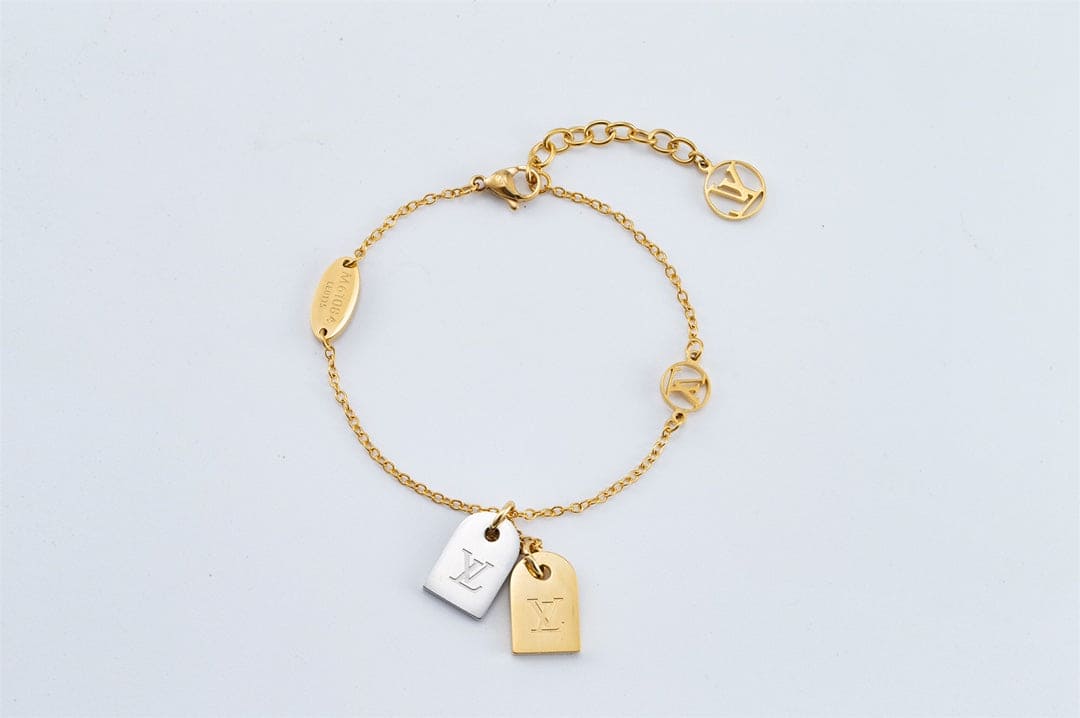 18K Louis Vuitton Nanogram Bracelet