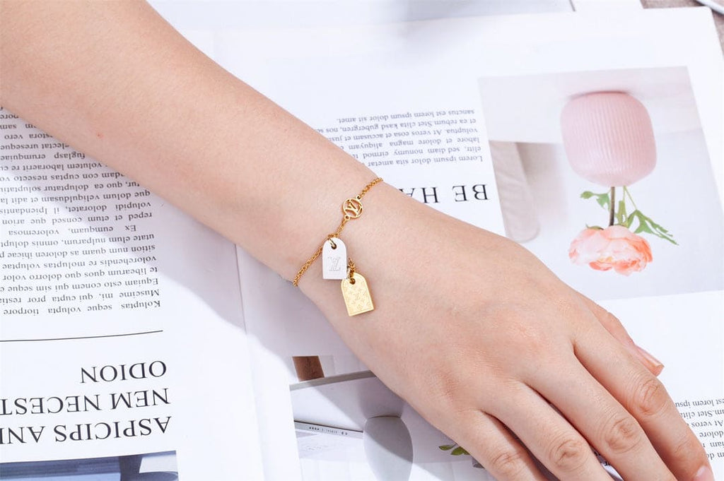 18K Louis Vuitton Nanogram Bracelet