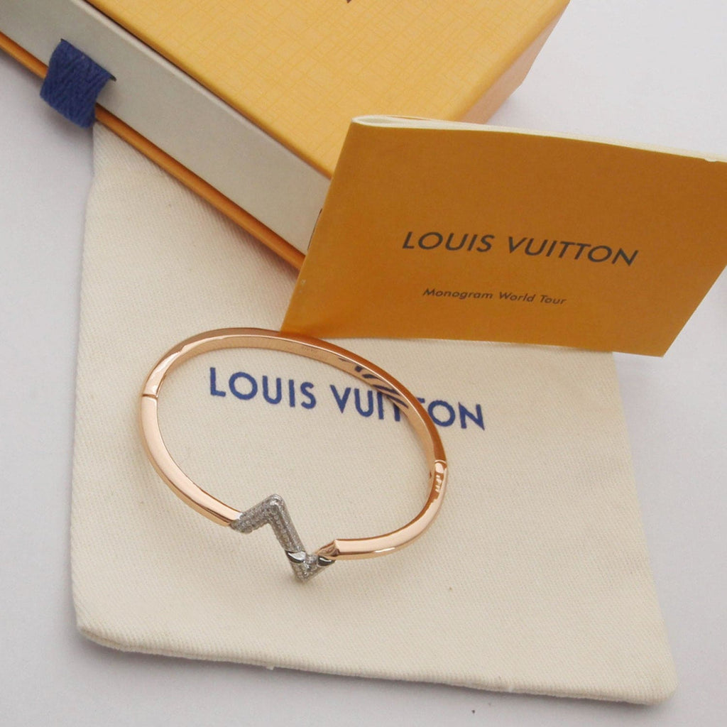 18K Louis Vuitton Volt Upside Down Bracelet
