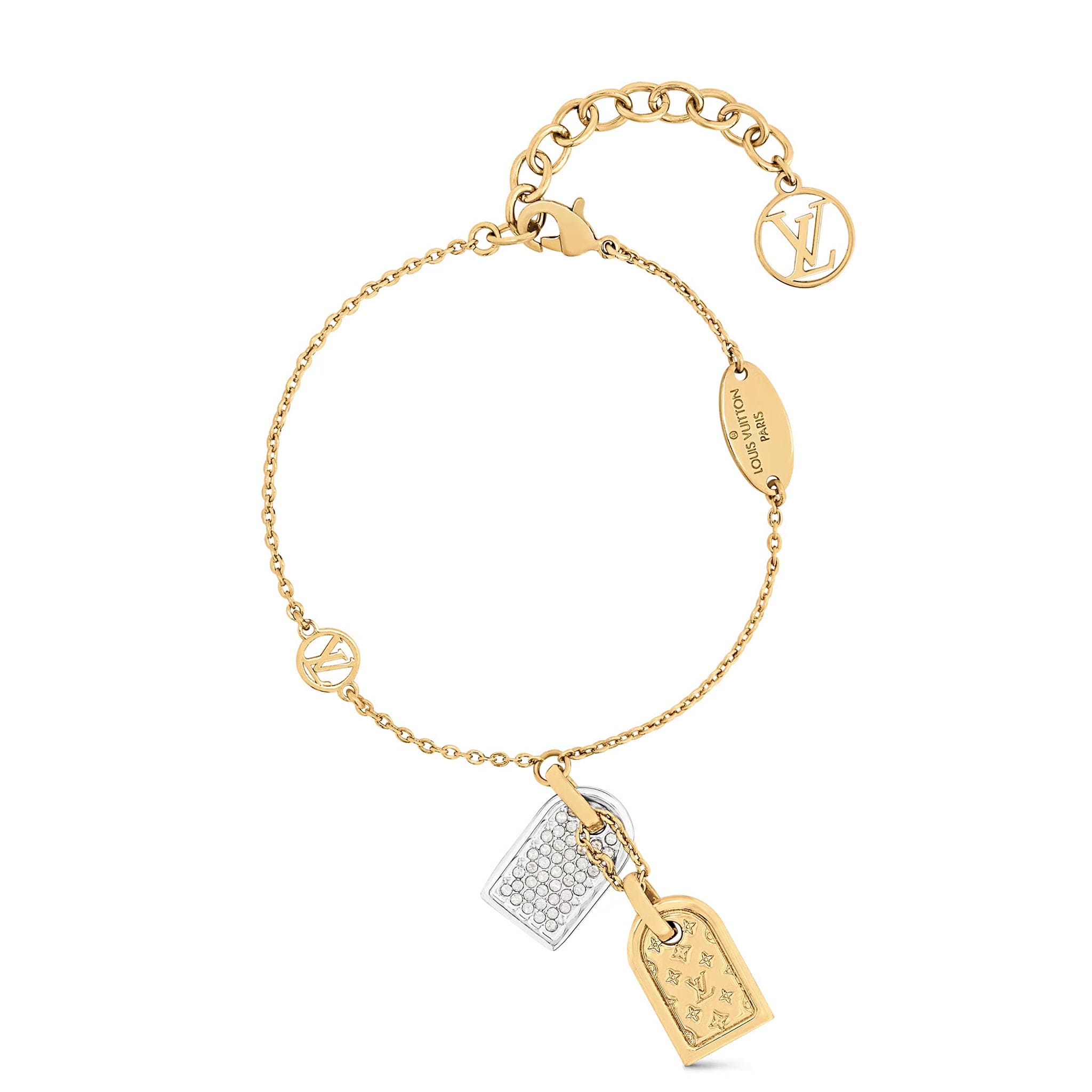 18K Louis Vuitton Nanogram Bracelet