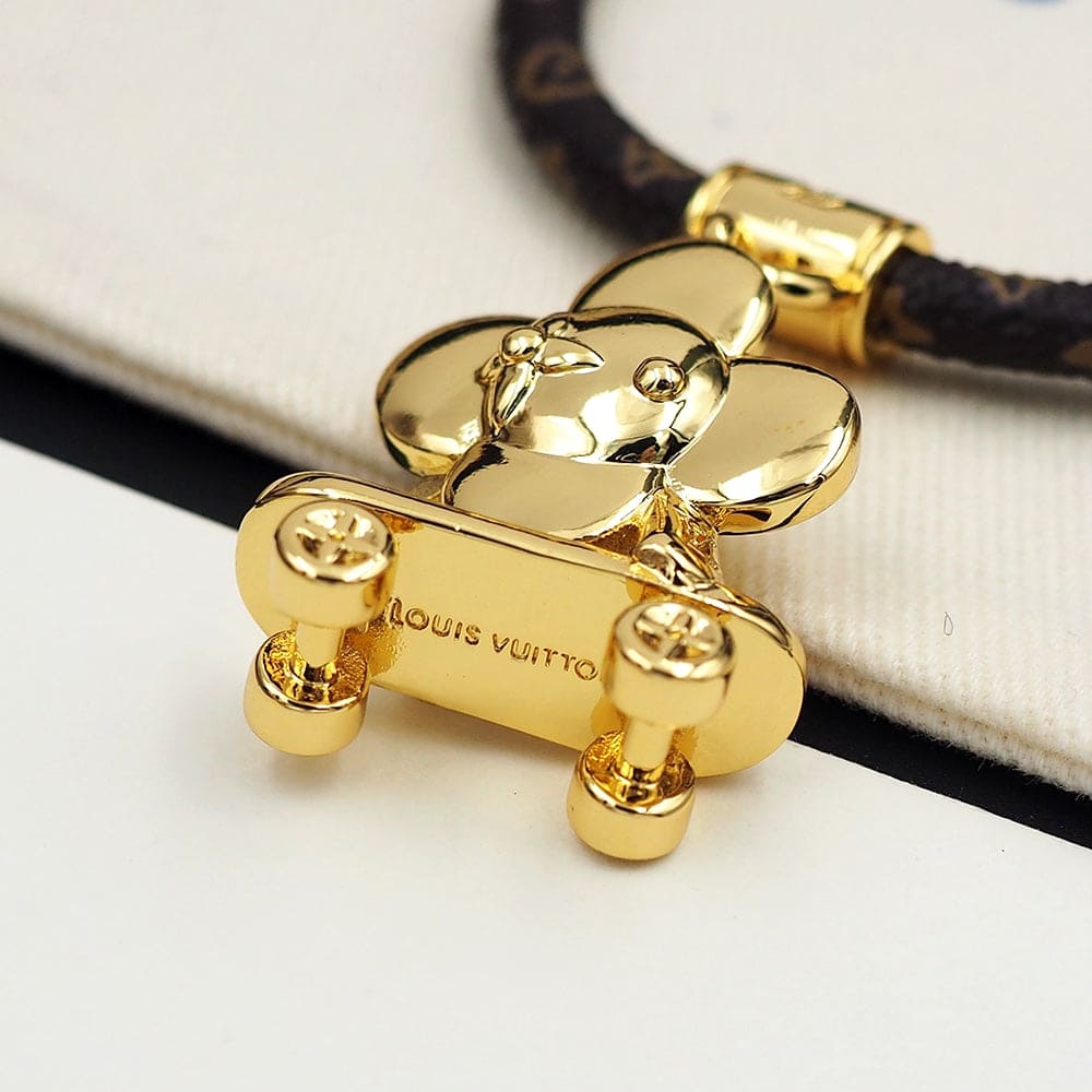 18K Louis Vuitton VIVIENNE KICK FLIP Bracelet