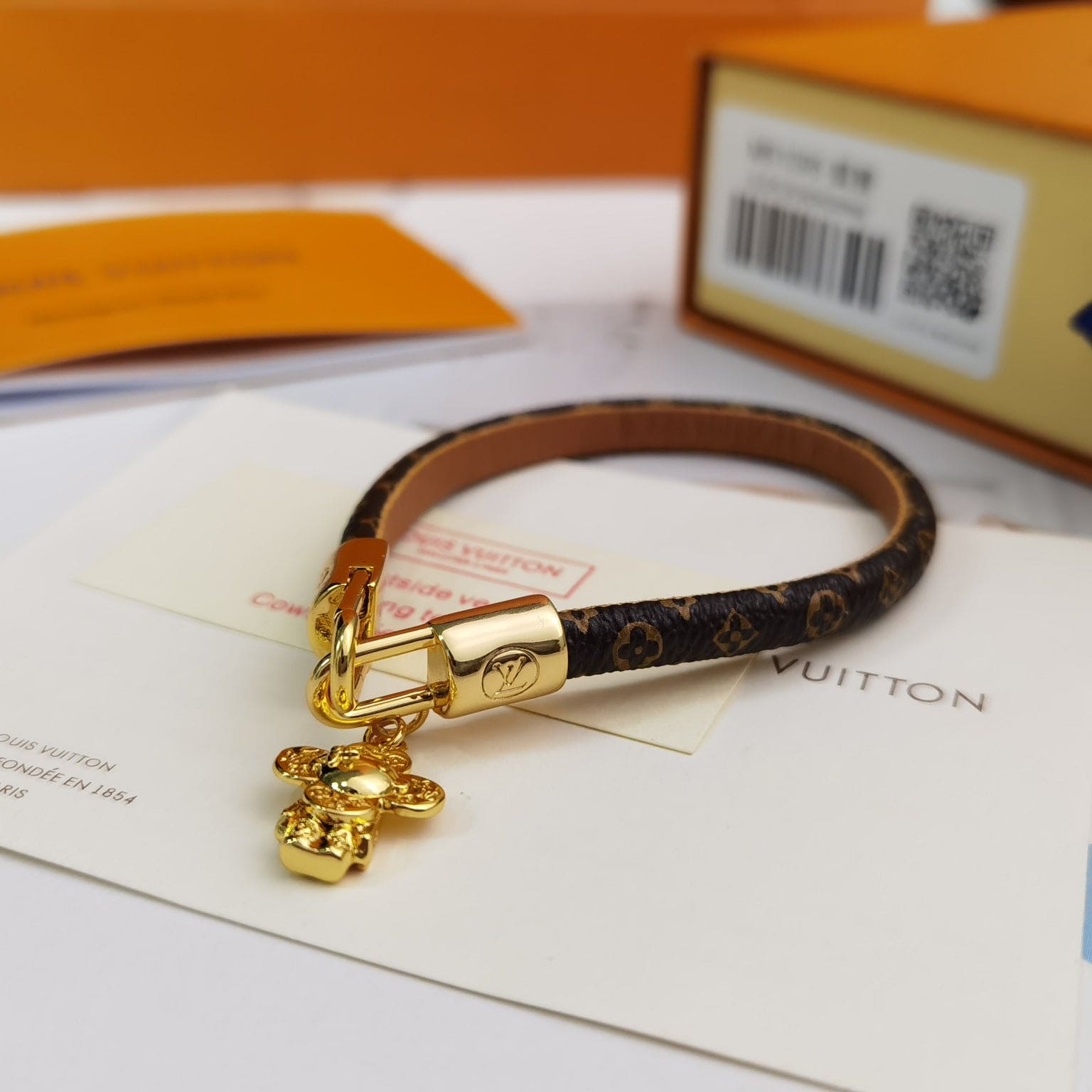 18K Louis Vuitton Vivienne Bracelet