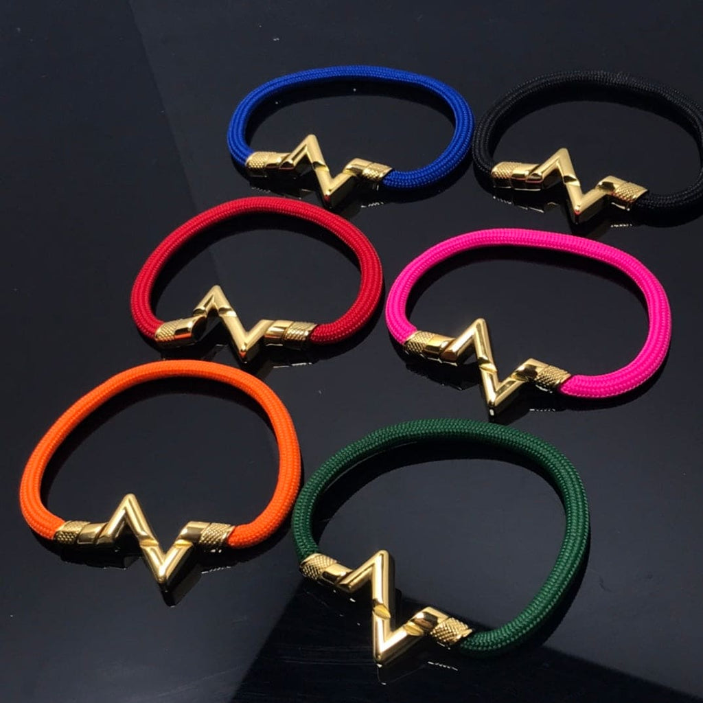 18K Louis Vuitton Volt Upside Down Play Red Bracelet