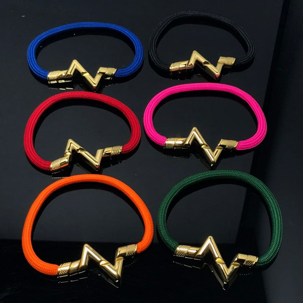 18K Louis Vuitton Volt Upside Down Play Green Bracelet