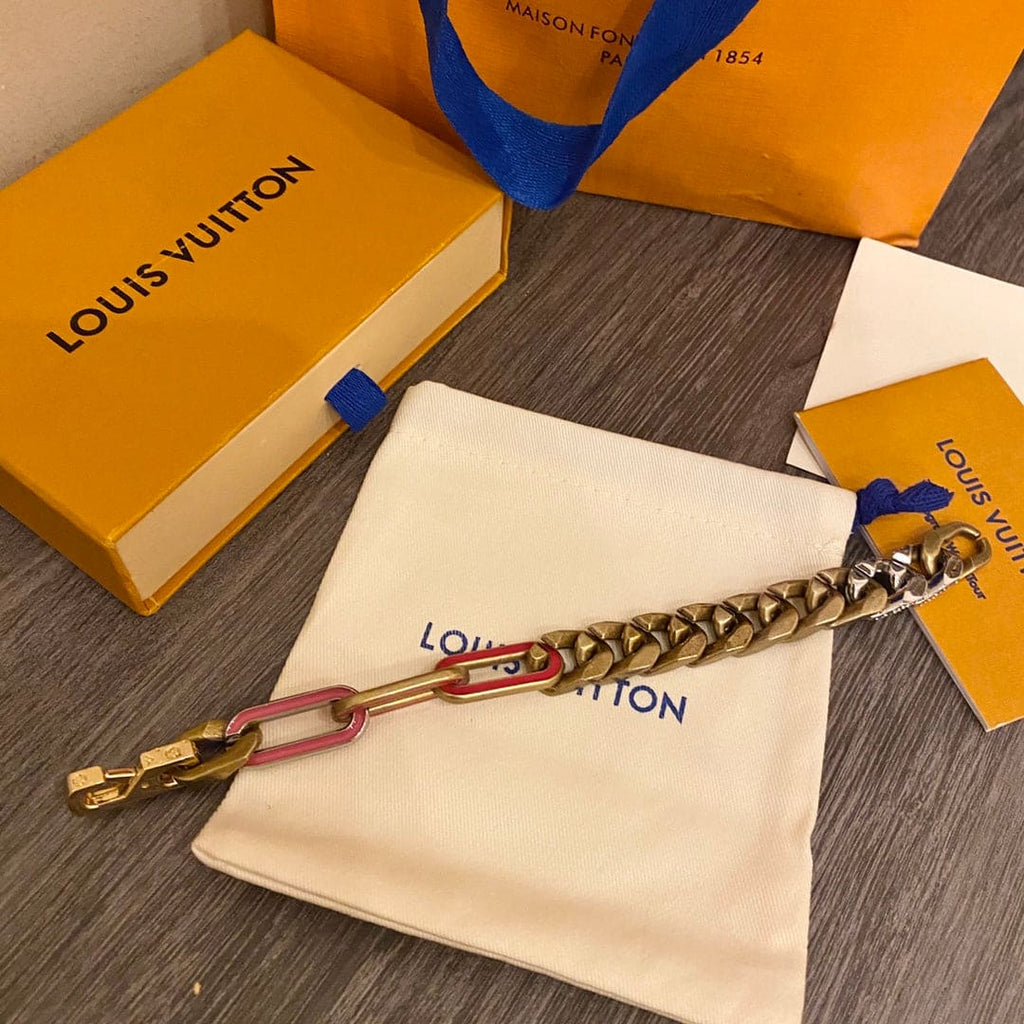 18K Louis Vuitton Mixed Chains Bracelet