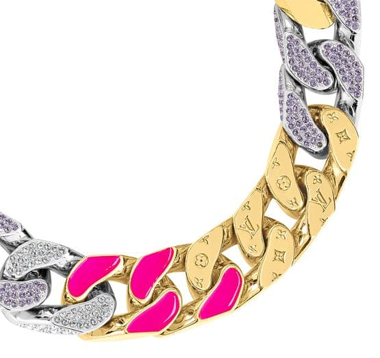 18K Louis Vuitton Mixed Chains Bracelet
