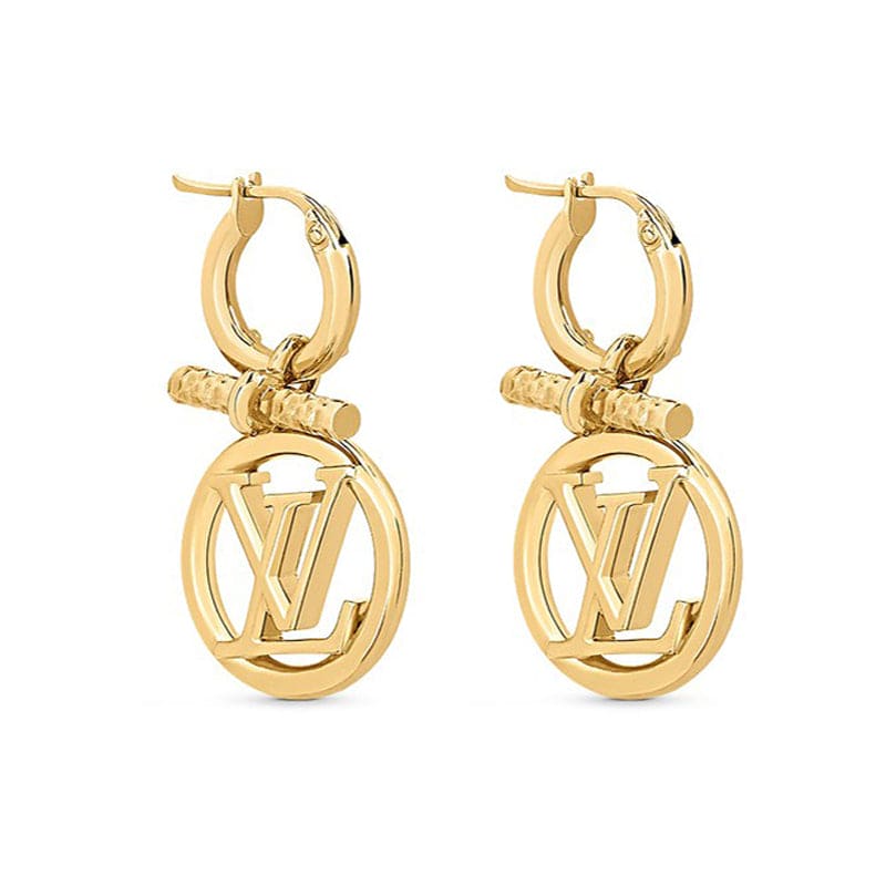 18K Louis Vuitton Baby Louise Earrings