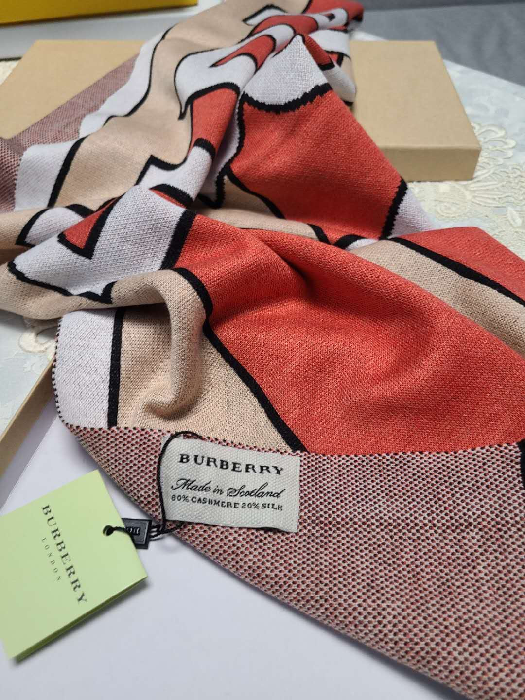 BBR SCARF 175 CM IN CASHMERE 484335