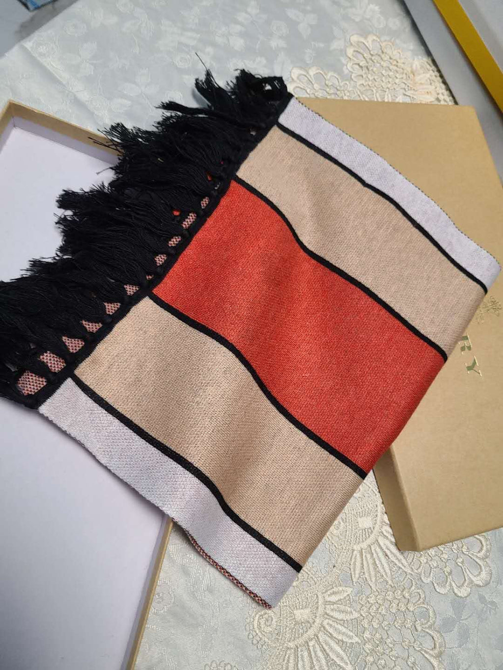 BBR SCARF 175 CM IN CASHMERE 484335