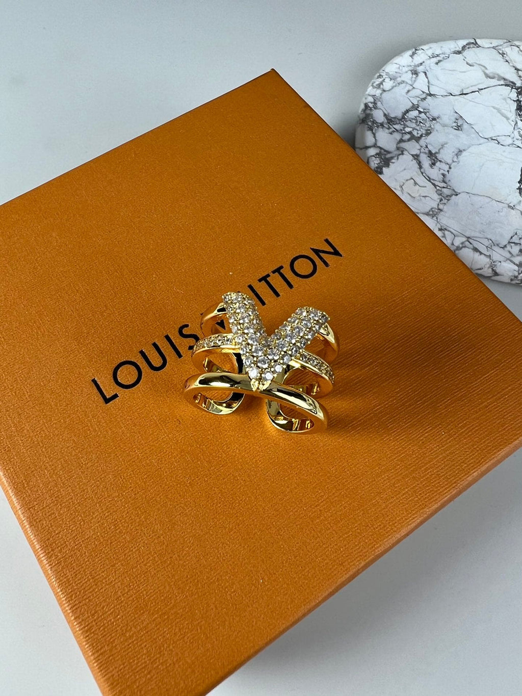 18K Louis Vuitton Volt Ring