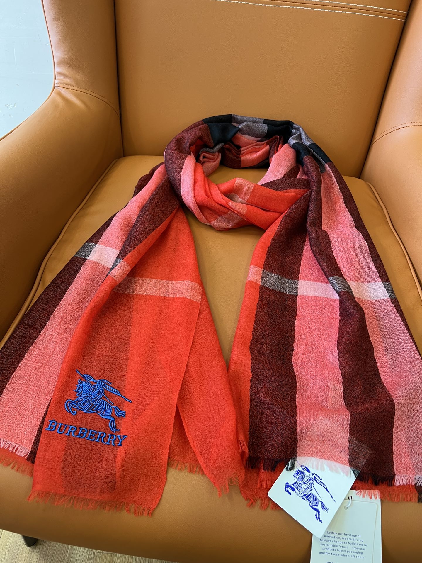 BBR SCARF 200 CM IN CASHMERE 492286