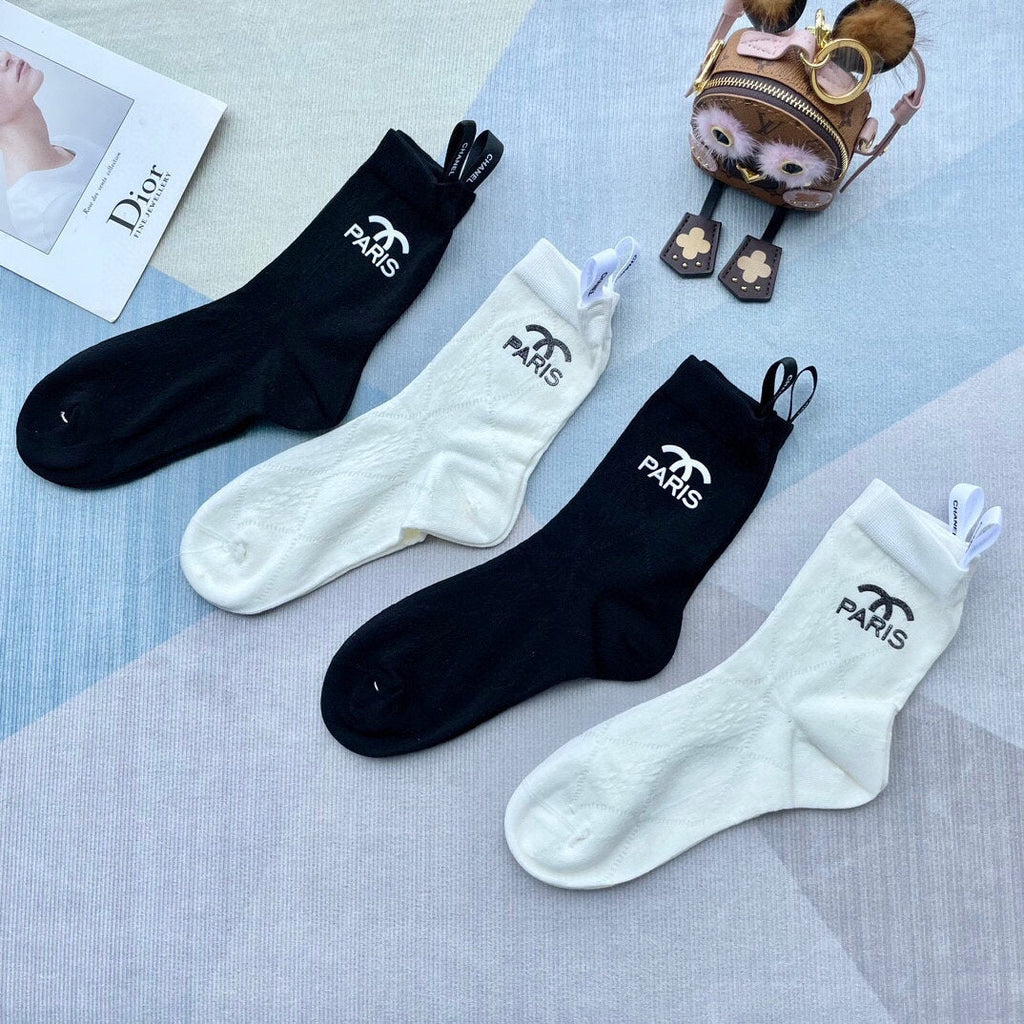 CHANEL LOW-CUT SOCKS 420750 (1 BOX )