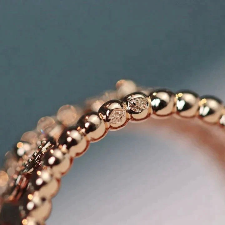 VCA CLOVER KALEIDOSCOPE RING 10MM