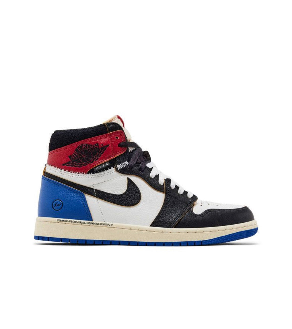 Air Jordan Retro 1 Fragment x Union Design Varsity Red