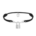 18K Louis Vuitton Silver Lockit X Virgil Abloh Bracelet