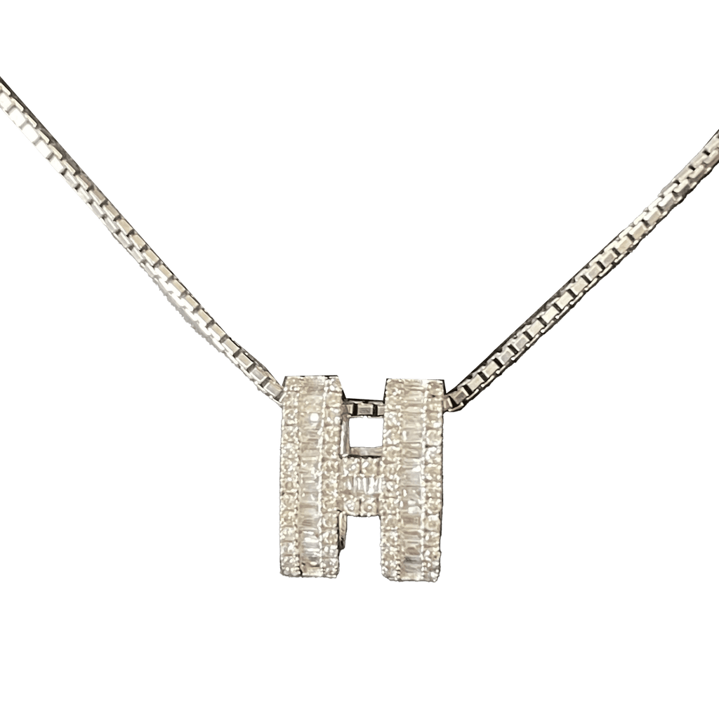 18K Hermes Diamonds Necklace