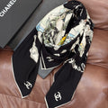 CHANEL 25S SCARF 135 IN CASHMERE 991638