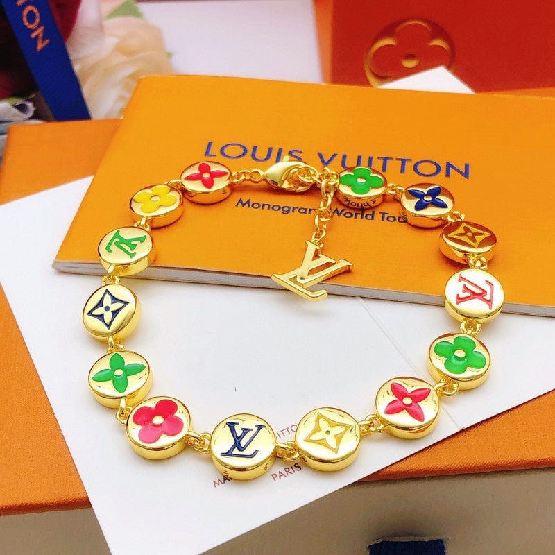 18K Louis Vuitton Monogram Party Bracelet