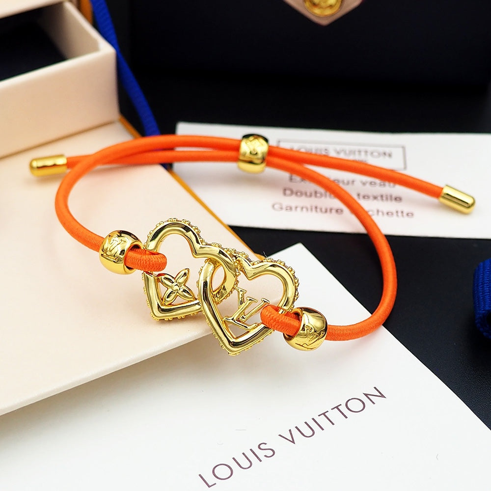 18K Louis Vuitton My Love Orange Bracelet