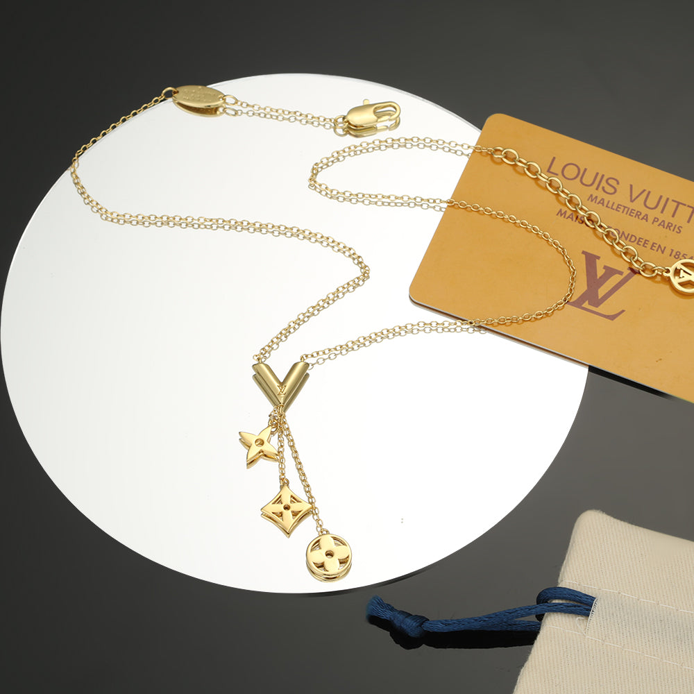 18K Louis Vuitton Twiggy Necklace