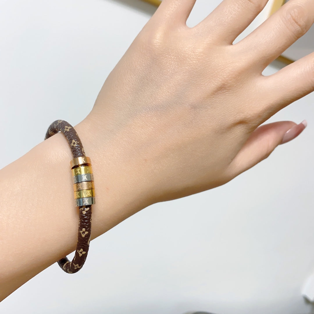 18K Louis Vuitton Monogram Bracelet