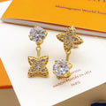 18K Louis Vuitton Blossom Monogram Earrings